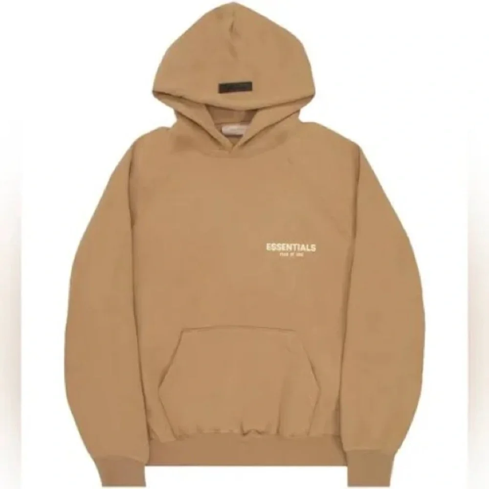 🔥NWT AUTHENTIC ESSENTIALS Fear of God Oak Hoodie - Size Medium - Picture 1 of 6